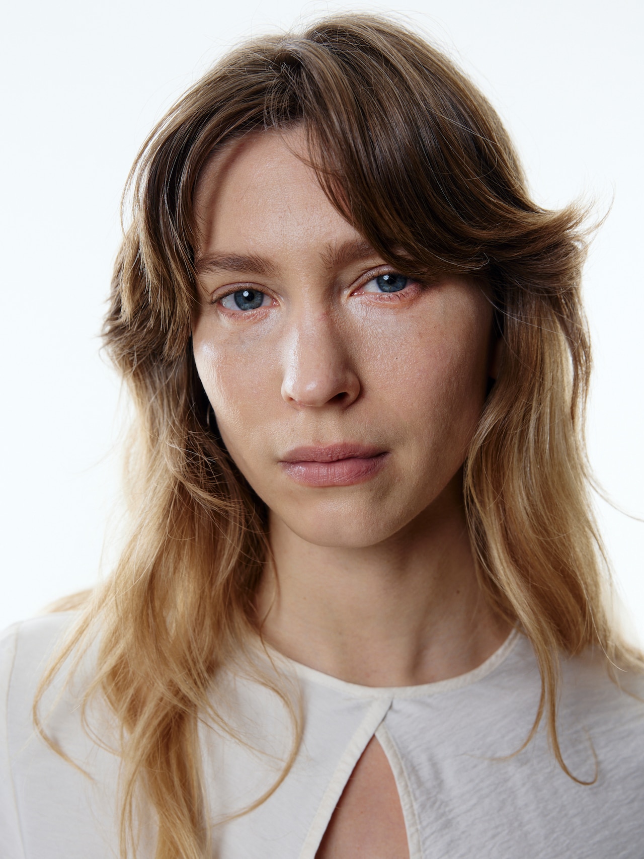 EDITED Producten Jurk 'Kate' Crème