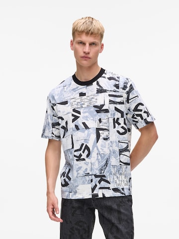 KARL LAGERFELD JEANSMajica - bijela boja: prednji dio