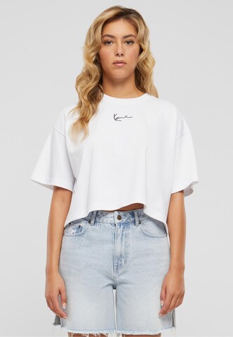 Karl Kani Shirt 'Essential' in White: front