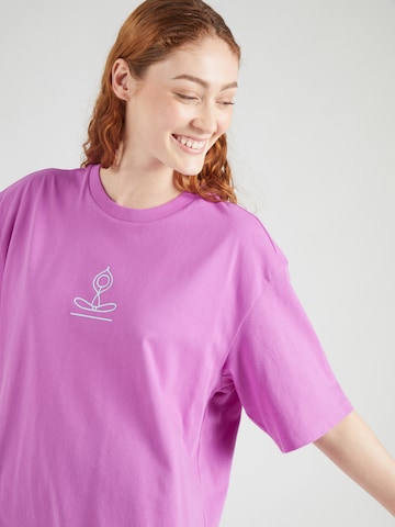 ADIDAS PERFORMANCE - Camiseta funcional 'Yoga Stay Balanced' en lila