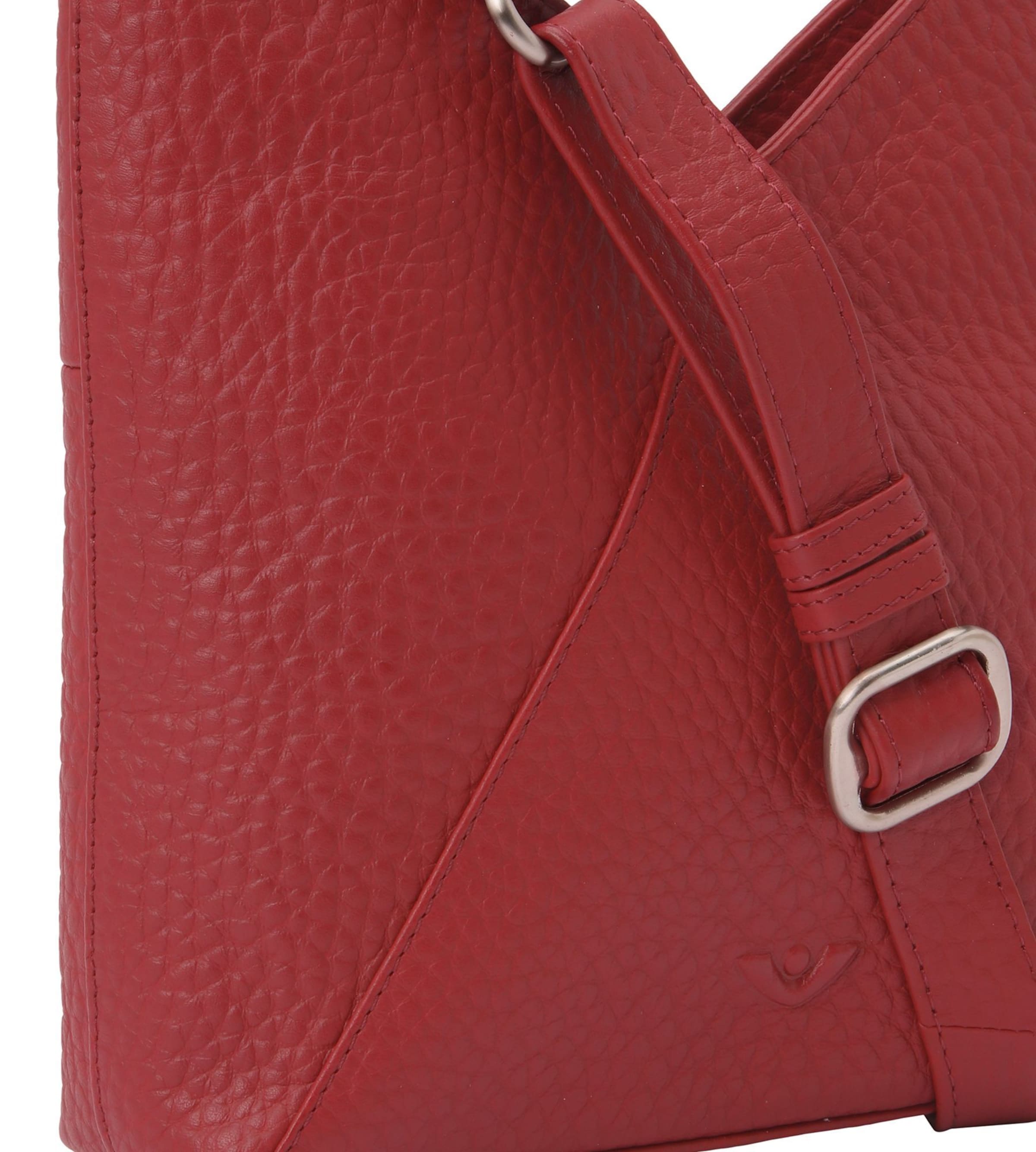 Borsa a tracolla 'Hirsch' di VOi in rosso