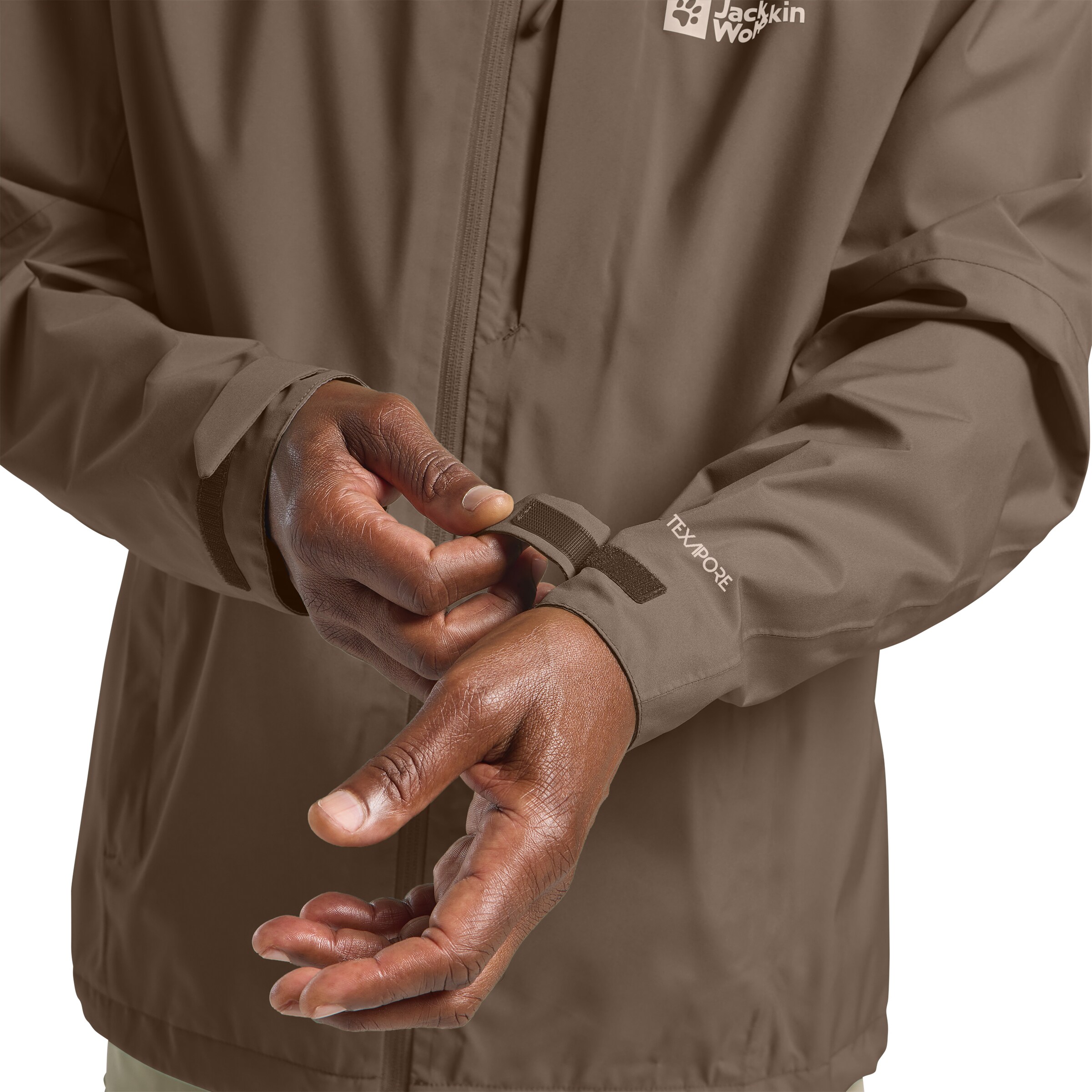 JACK WOLFSKIN Performance Jacket in Brown