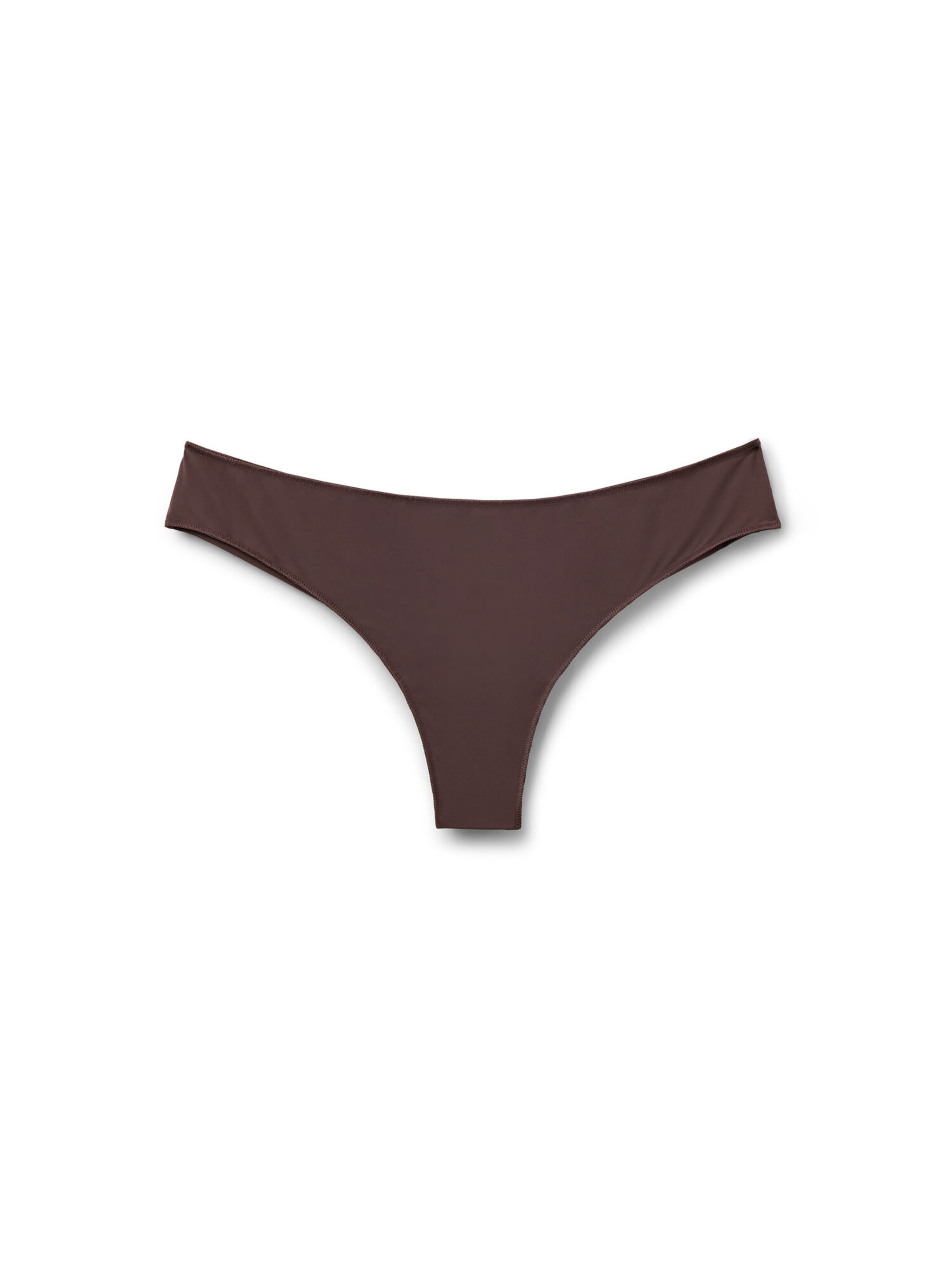 Tezenis Thong in Brown: front