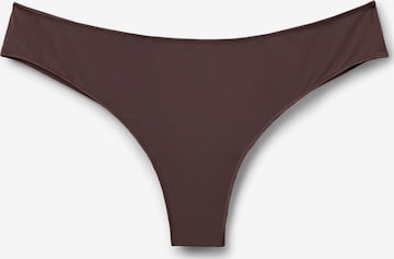 Tezenis Thong in Brown: front