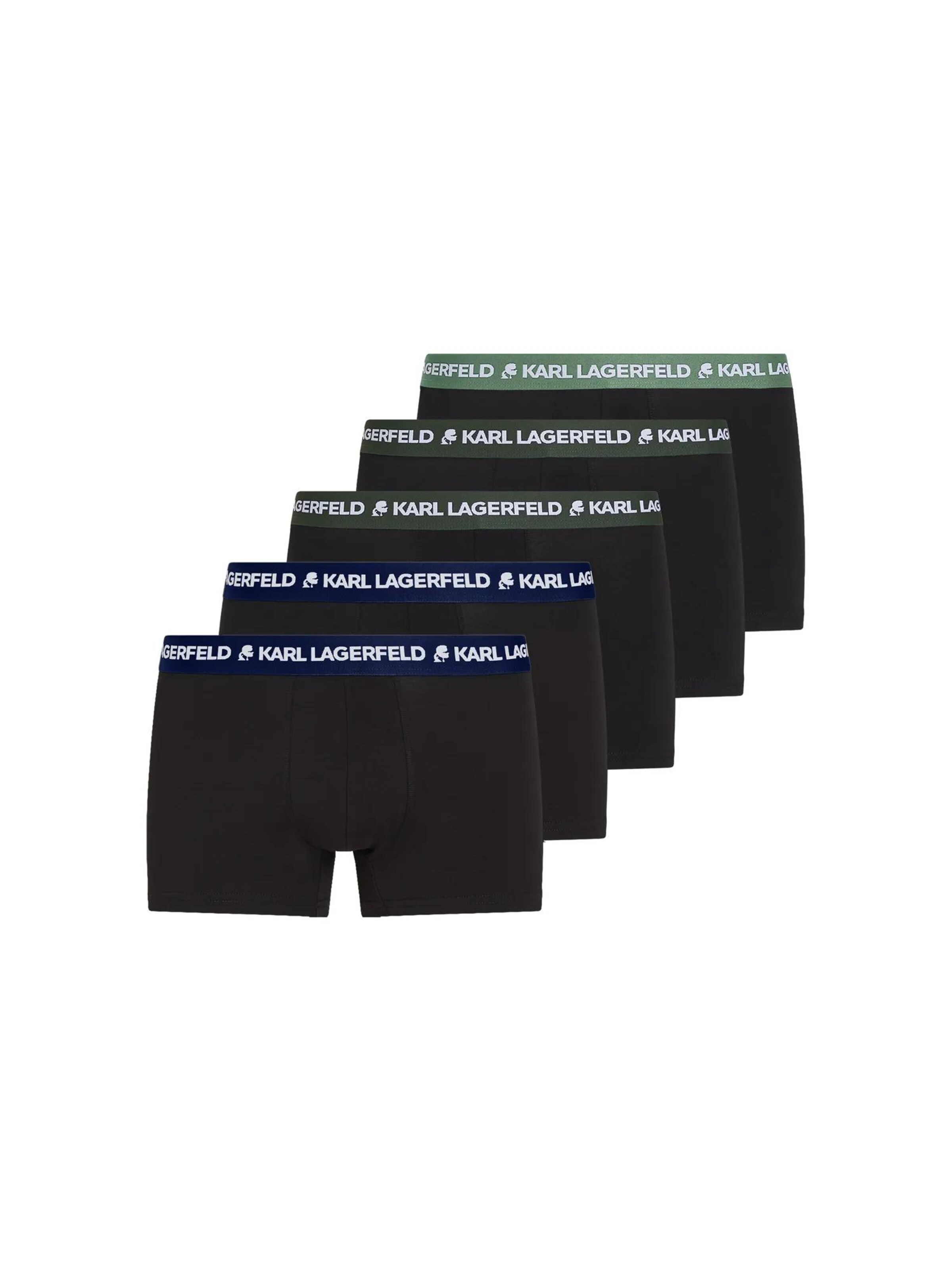 Karl Lagerfeld - Boxers em preto: frente