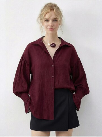 Bianco Lucci - Blusa em vermelho: frente
