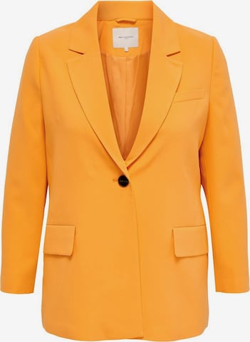 ONLY Carmakoma - Blazer en naranja: frente