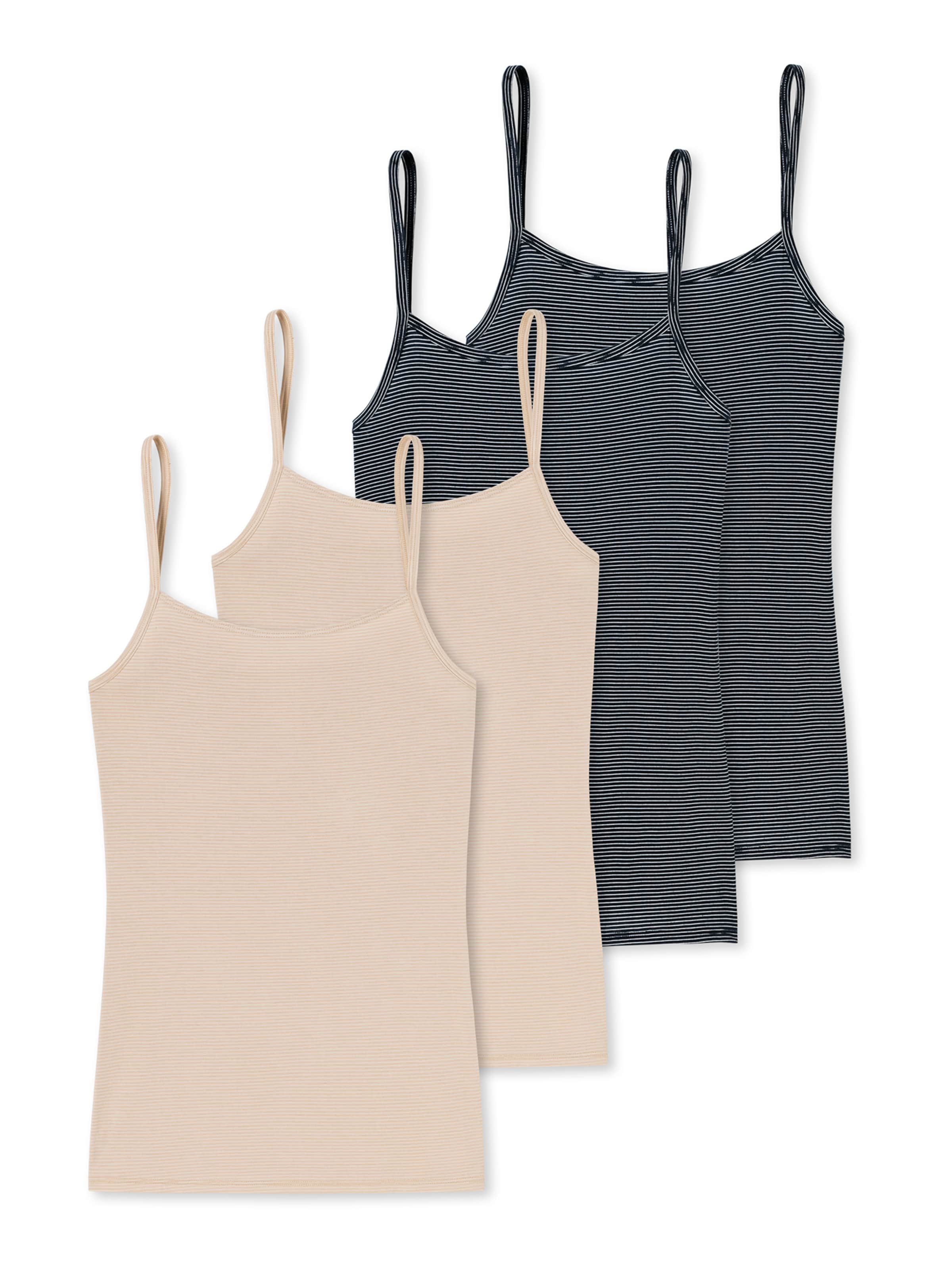 Maillot de corps 'Essentials' SCHIESSER en beige : devant