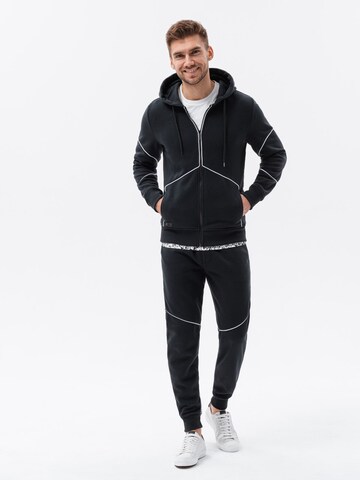 Ombre Tracksuit 'Z60' in Black: front