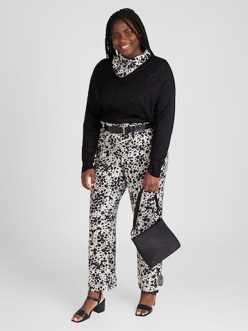 Vero Moda Curve Regular Broek 'Josie' in Grijs