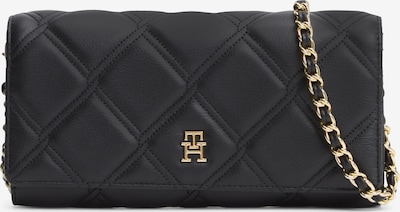 TOMMY HILFIGER Pikkulaukku 'Quilted TH Monogram Chain Strap' koossa One Size värissä musta, Tuotenäkymä