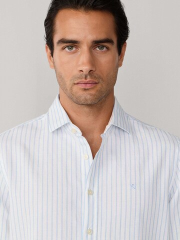 Fit confort Chemise Hackett London en blanc