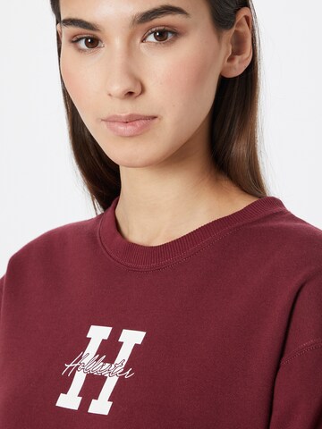 HOLLISTER Sweatshirt in Rood