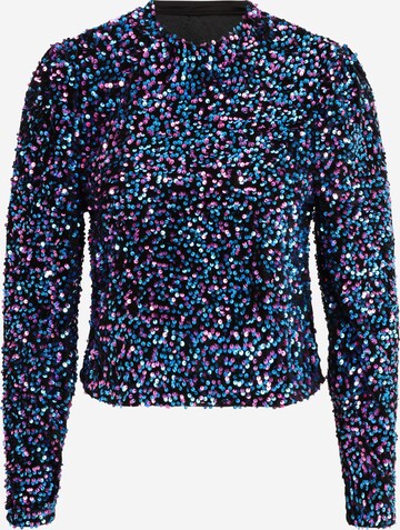 Pieces Petite Shirt 'KAM' in Blauw: voorkant