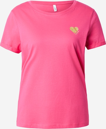 ONLY Majica 'ONLKITA' | roza barva: sprednja stran