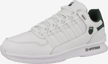 Baskets basses 'Rinzler' K-SWISS en blanc : devant