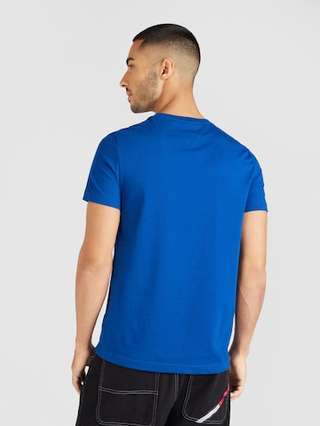 TOMMY HILFIGER Regular fit T-shirt i blå