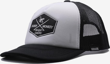 Chapeau Surf Monkey en noir : devant