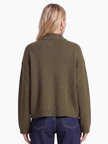 millane Gebreid vest in Groen