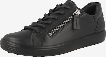 ECCO - Zapatillas deportivas bajas 'Soft 7' en negro: frente