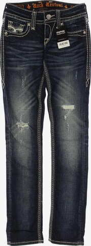 Rock Revival Jeans in 25 in Blue: front