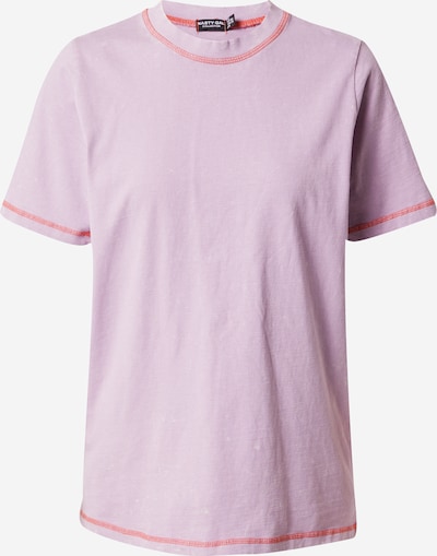 Nasty Gal T-shirt en lavande, Vue avec produit