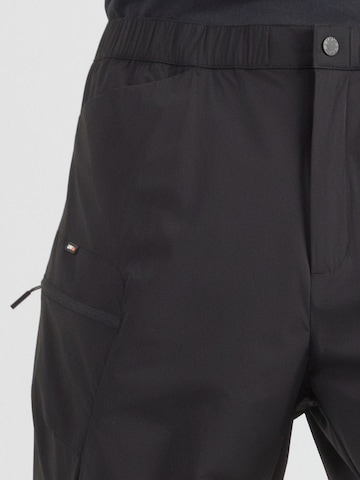 ICEPEAK Свободный крой Штаны в спортивном стиле 'BLEVINS' в Черный