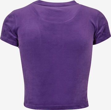 T-shirt Urban Classics en violet