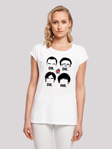 T-shirt F4NT4STIC en blanc : devant