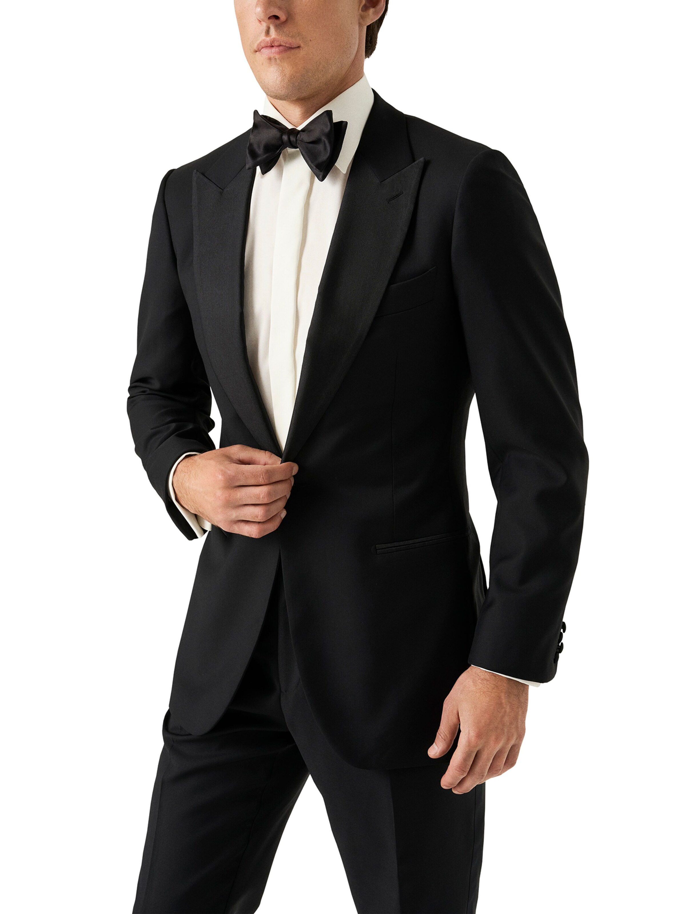 ETON Слим Рубашка в Белый