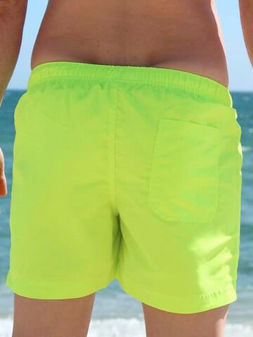 Surf Monkey Swimming Trunks in Yellow