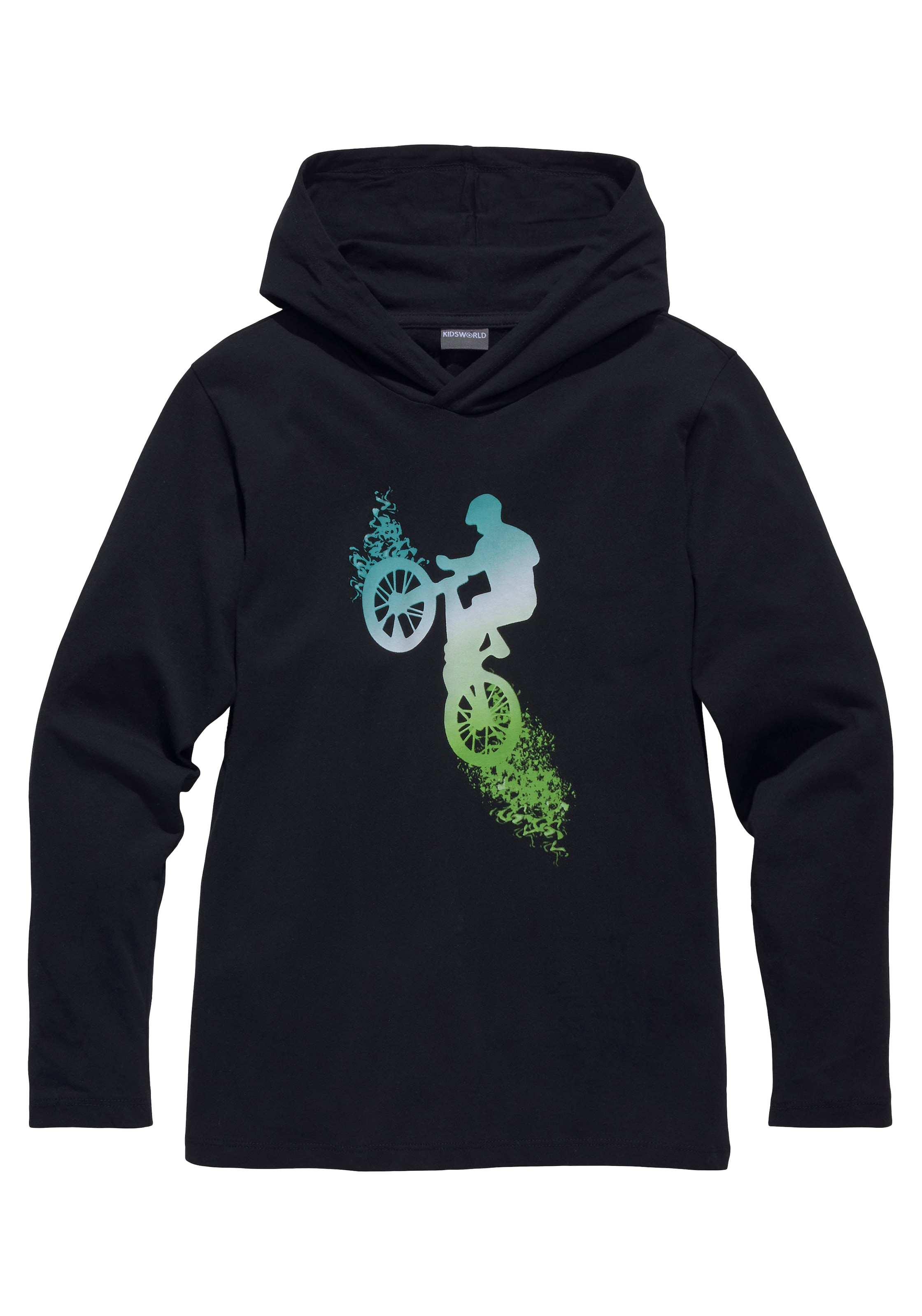 Kidsworld Shirt in Schwarz: Vorderseite