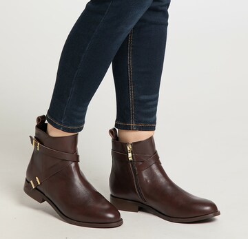 DreiMaster Klassik Booties in Brown