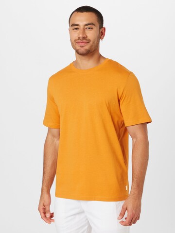JACK & JONES Slim fit Majica | oranžna barva: sprednja stran