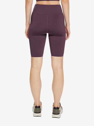 Skinny Pantalon de sport ESPRIT en violet