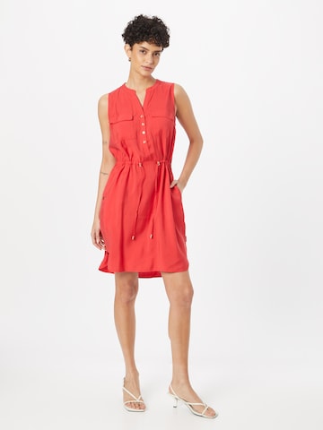 Ragwear Shirt Dress 'Roisin' in Red: front