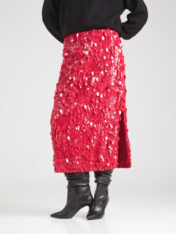 Ted Baker - Falda en rojo: frente