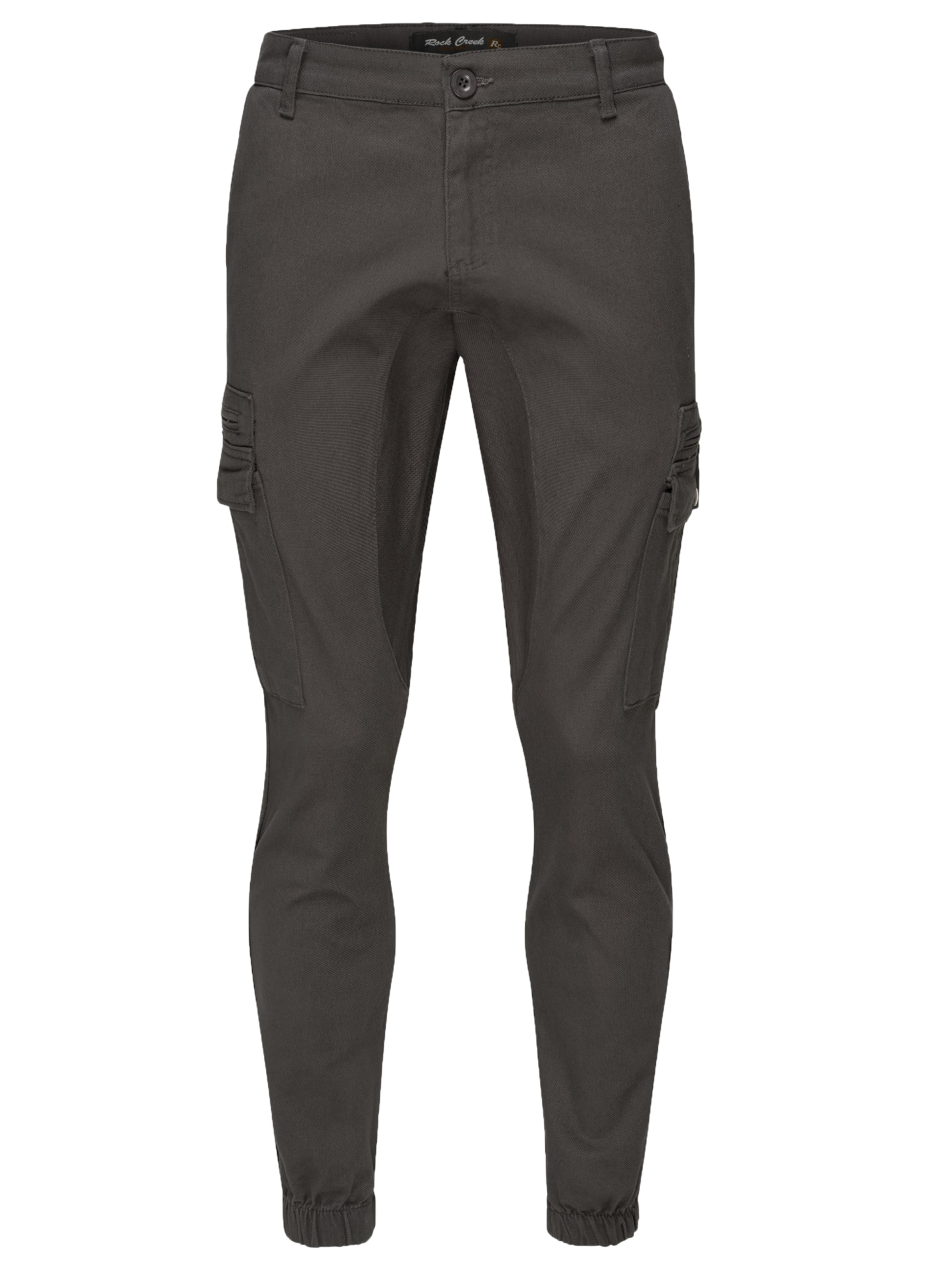 Rock Creek Cargohose in Grau: Vorderseite