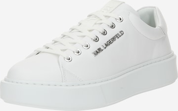 Karl Lagerfeld Sneakers laag in Wit: voorkant