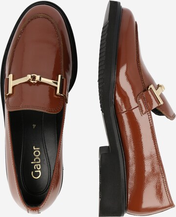 GABOR Classic Flats 'Trotteur' in Brown