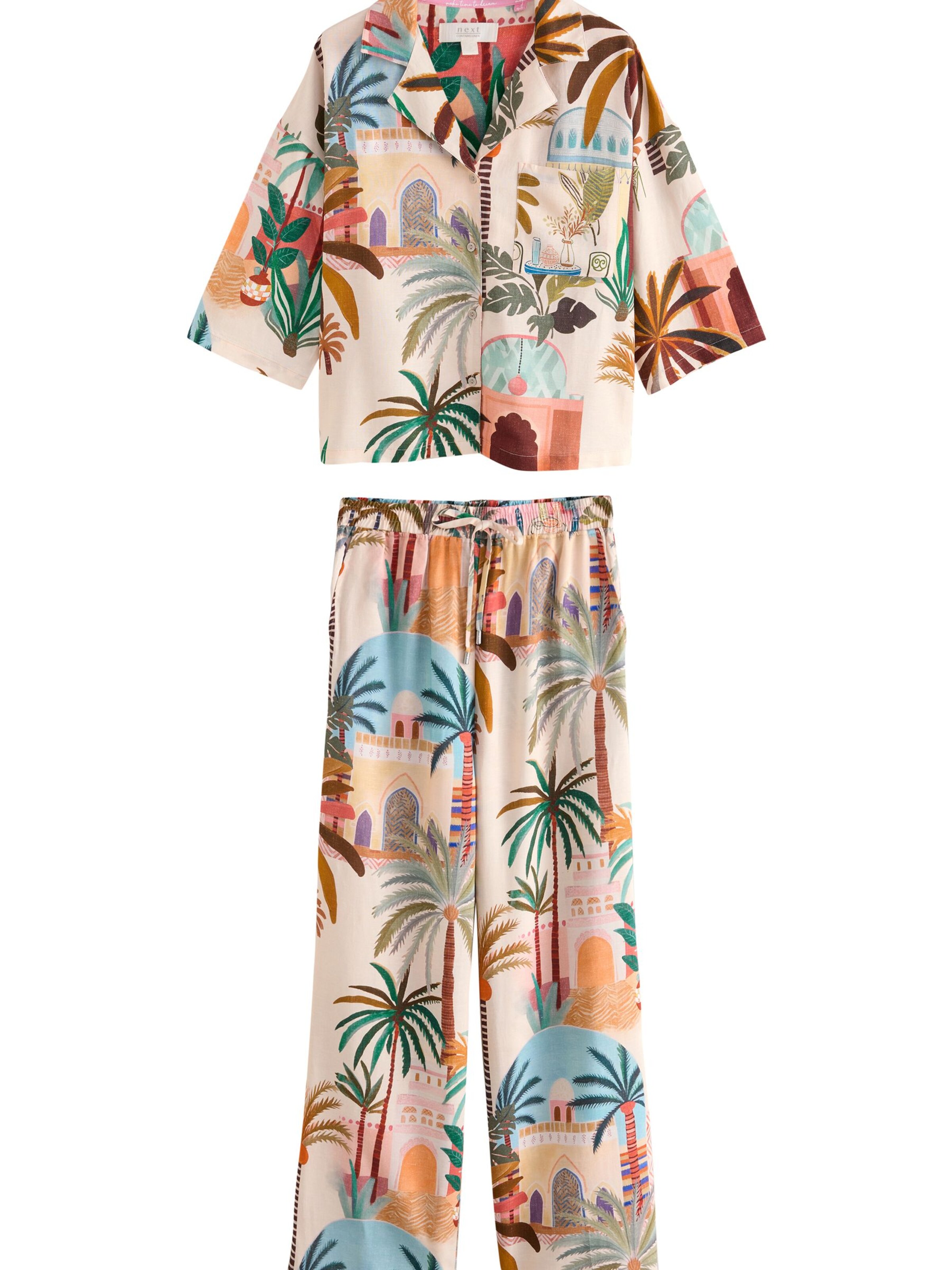 rozā Next Pidžama: no priekšpuses