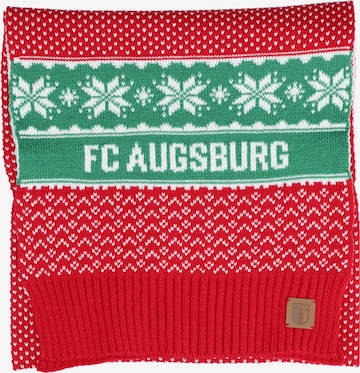 FC Augsburg Sports Scarf in Red: front