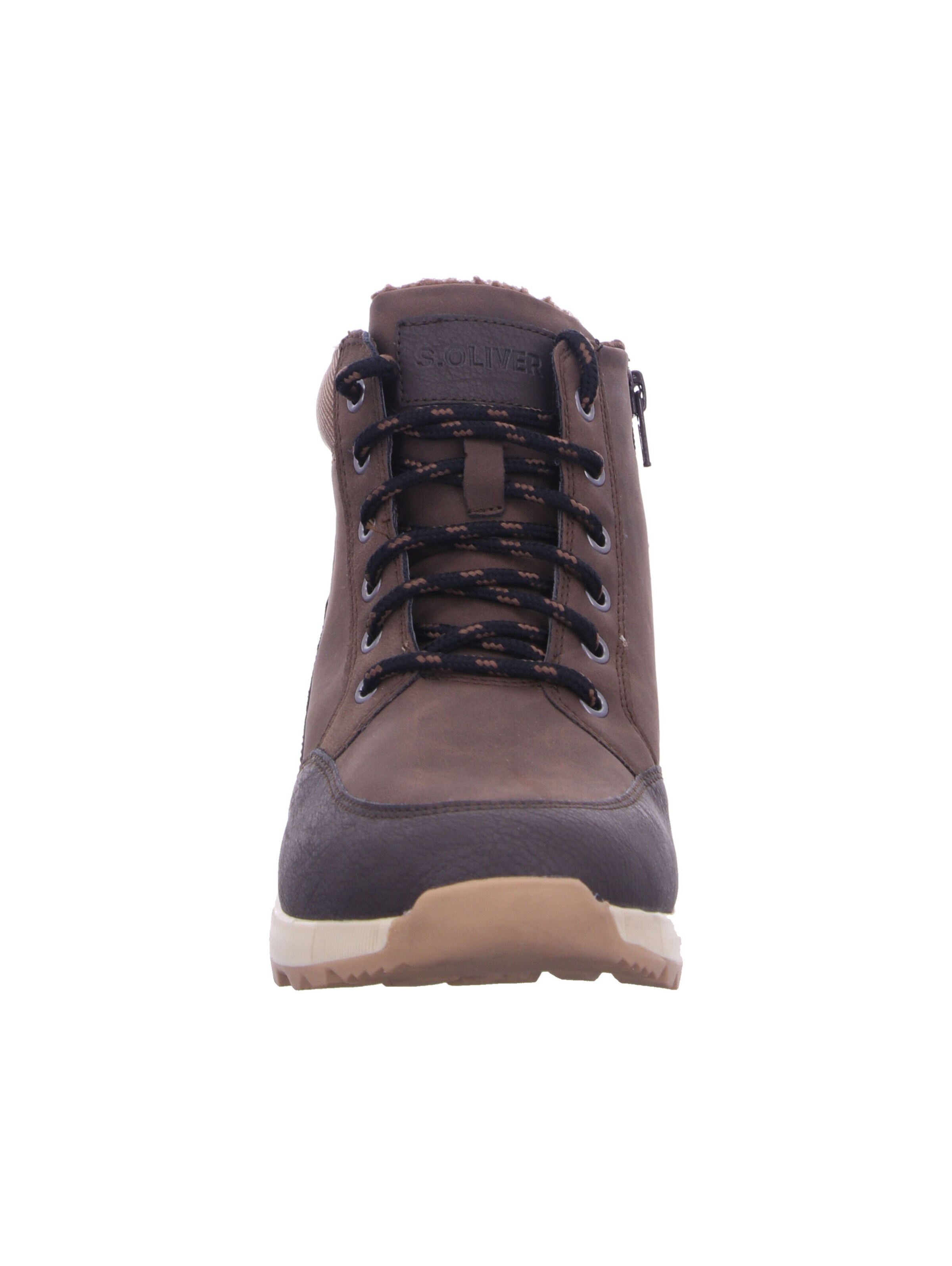s.Oliver Lace-Up Boots in Brown
