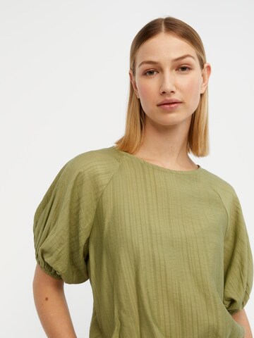 OBJECT Bluza 'AVA' | zelena barva
