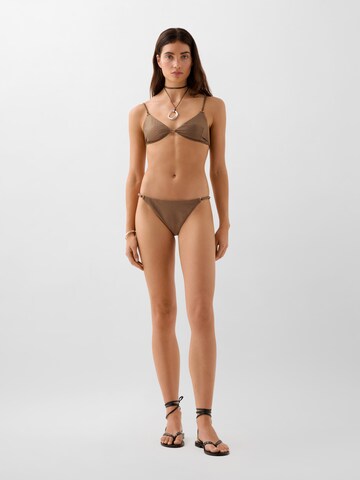 Scalpers Bikini ' ' in Brown: front