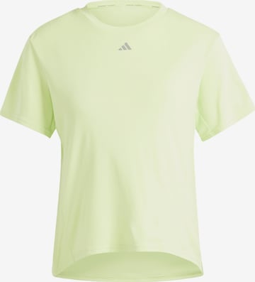 T-shirt fonctionnel ADIDAS PERFORMANCE en vert : devant