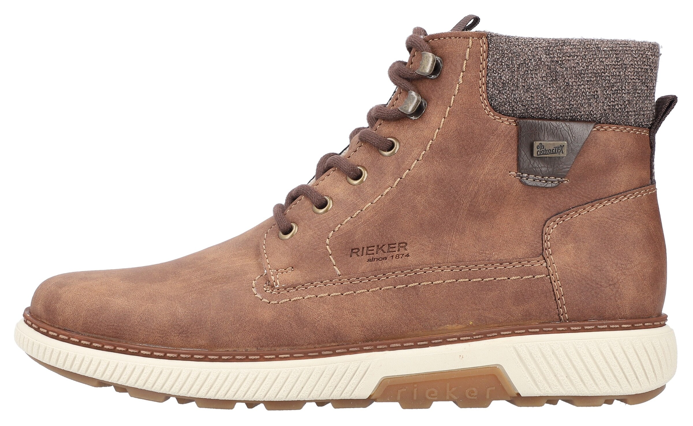 Rieker Schnürboots in Braun