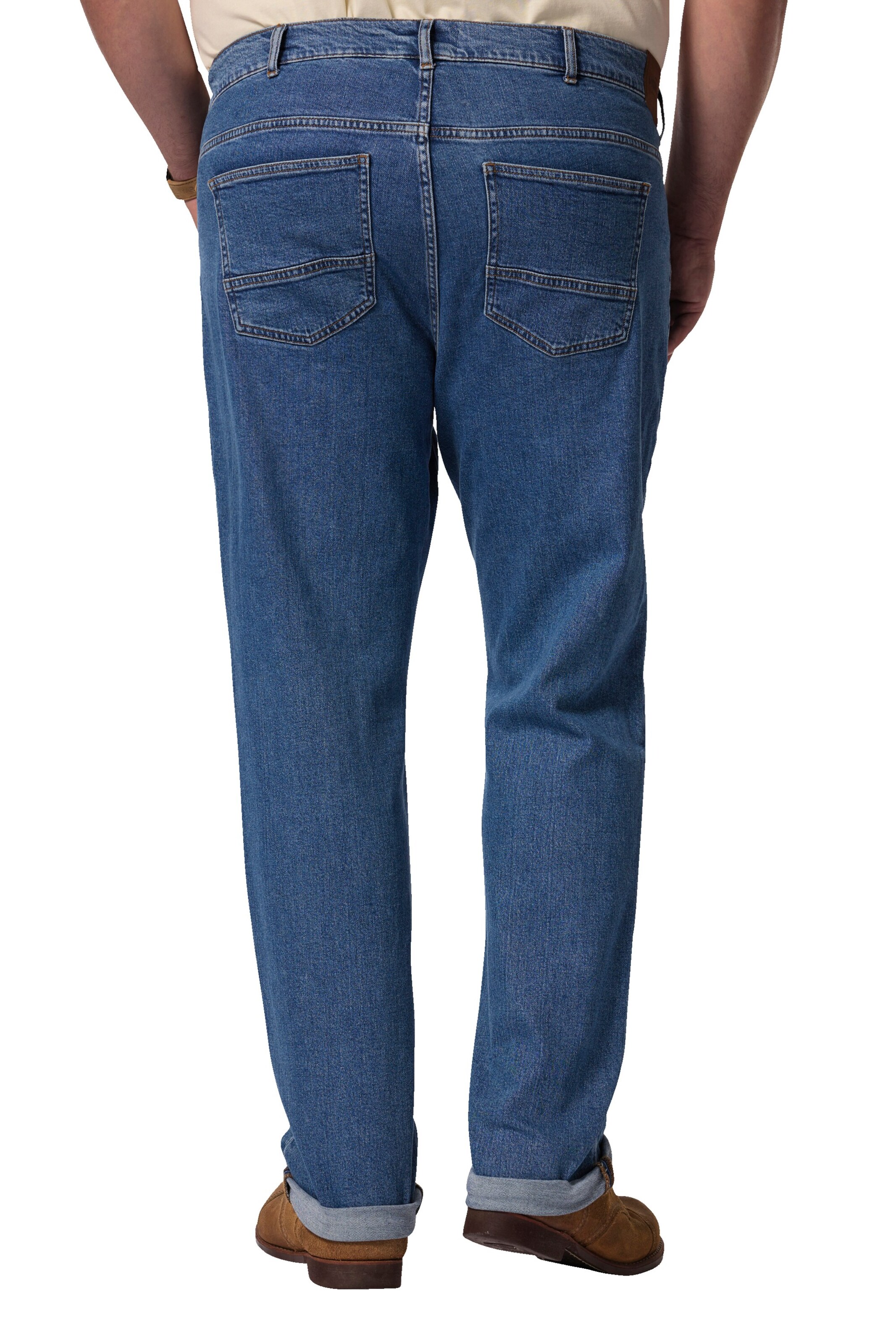 John F. Gee Regular Jeans in Blauw