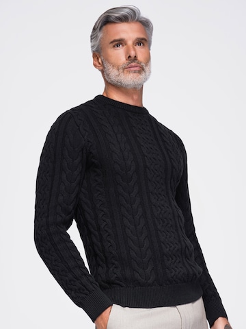 Ombre Sweater in Black