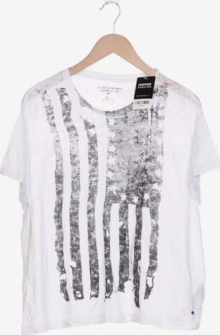 DENIM & SUPPLY Ralph Lauren T-Shirt M in Weiß: predná strana